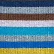 Pima Cotton Striped Mid-calf Dress Socks sold by The Andover Shop