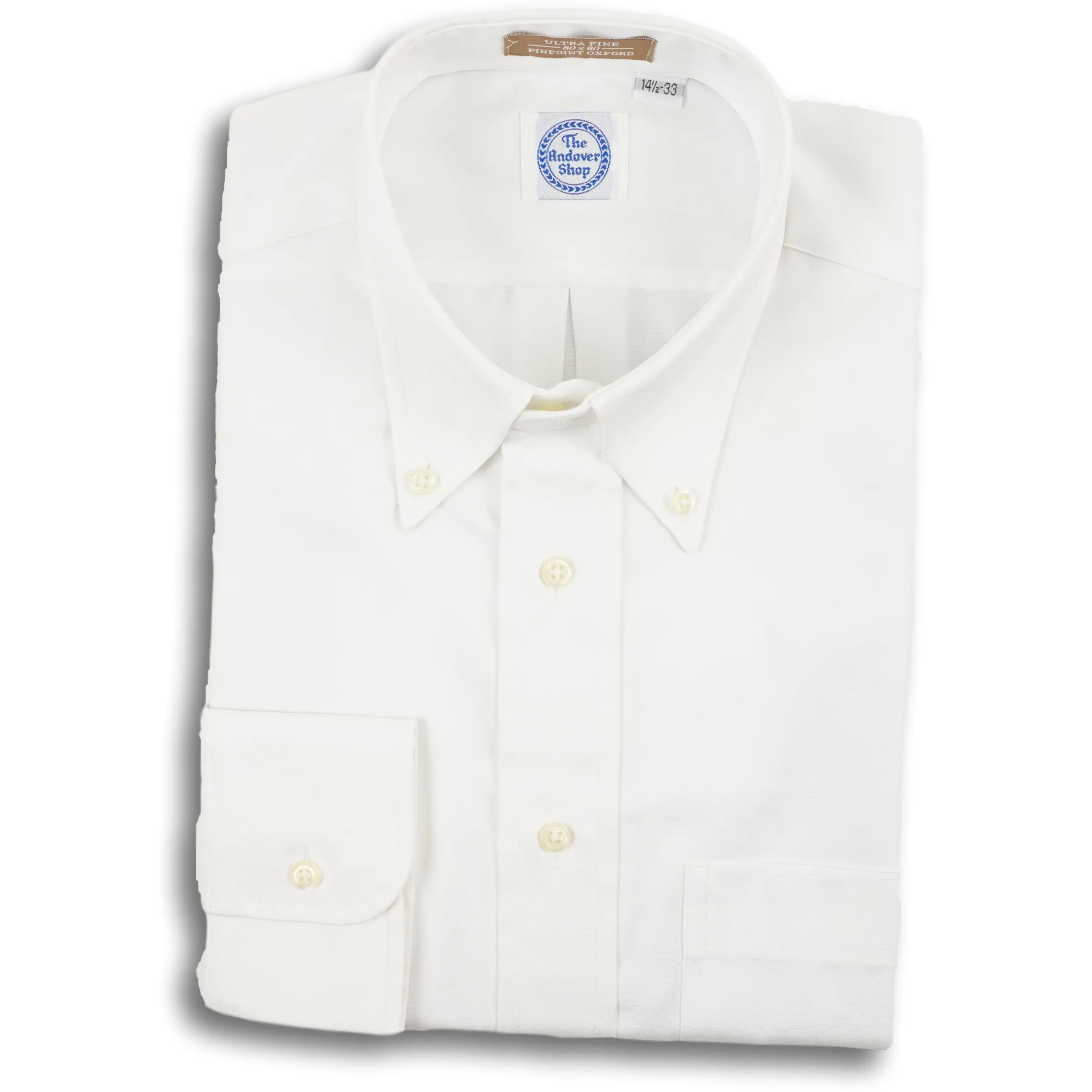 Pinpoint Oxford Buttondown Shirt sold by The Andover Shop product image thumbnail 2