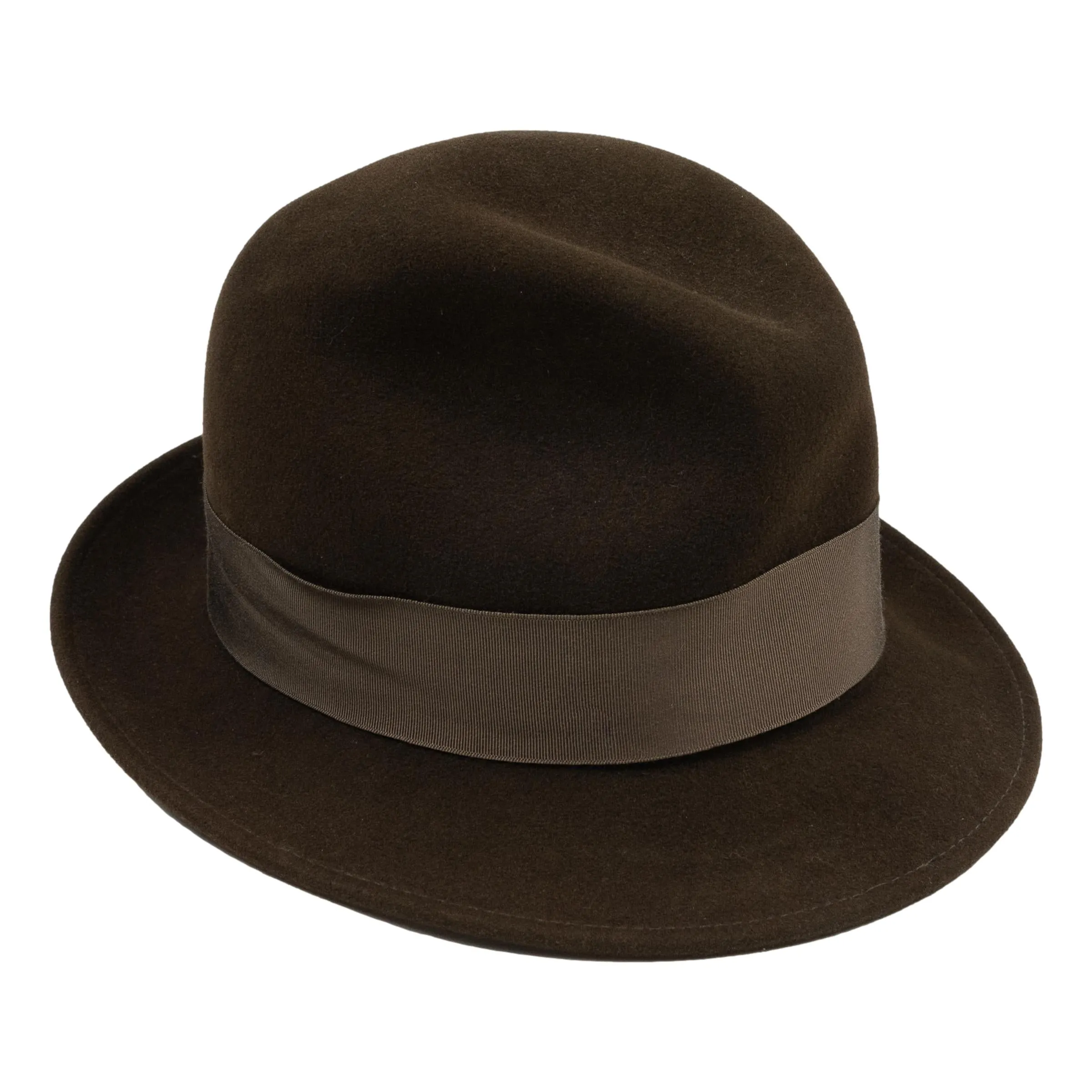 Wool Felt Travel Fedora sold by The Andover Shop