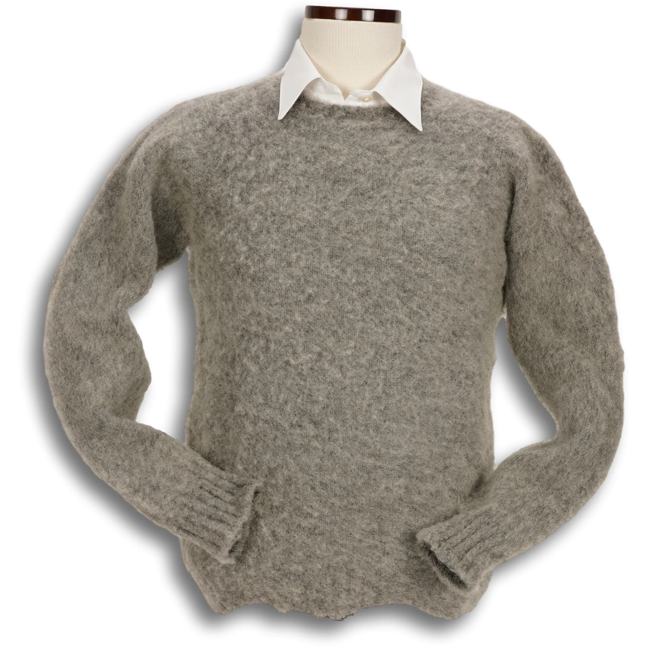 Ladies Brushed Shetland Crew Neck Sweater sold by The Andover Shop product image thumbnail 5