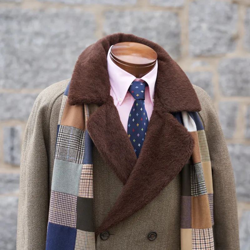 Chrysalis Keeper Tweed Double-breasted Storm Coat with Full Alpaca Lining sold by The Andover Shop