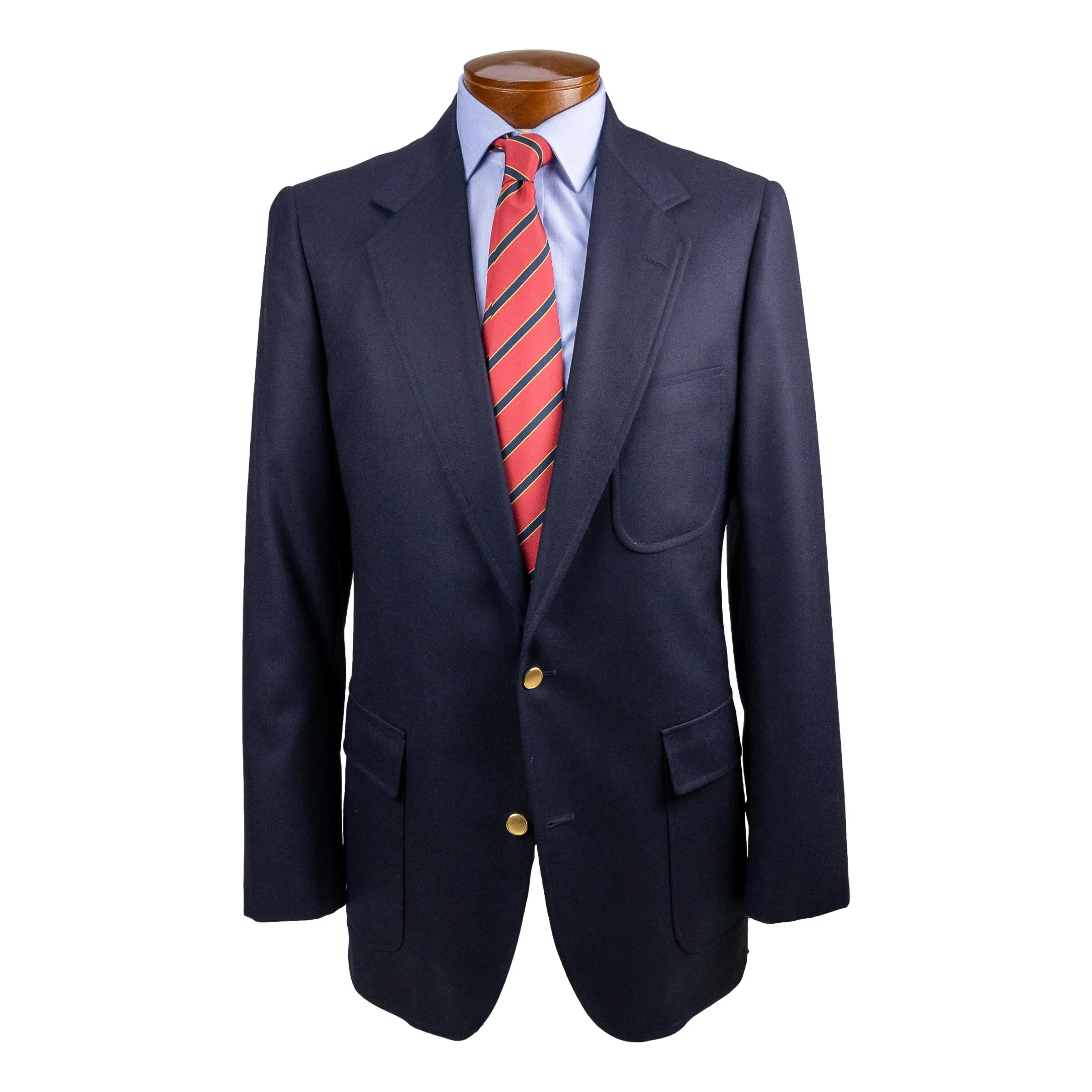 Bristol Navy Wool Patch Pocket Blazer (42XL) sold by The Andover Shop