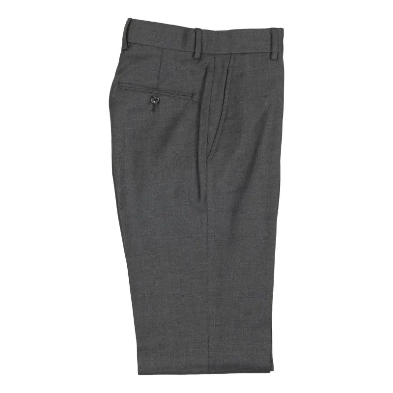 New Andover Fit Super 120's Grey Suit Trousers sold by The Andover Shop