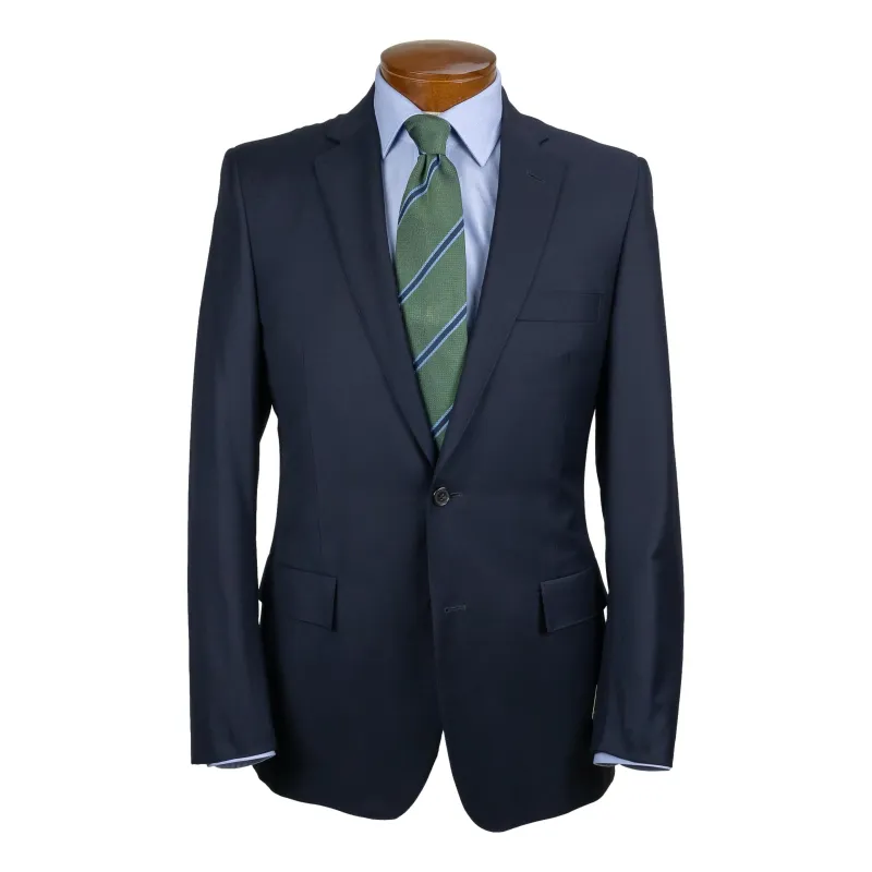 Traditional Andover Fit Super 120's Navy Suit Jacket sold by The Andover Shop