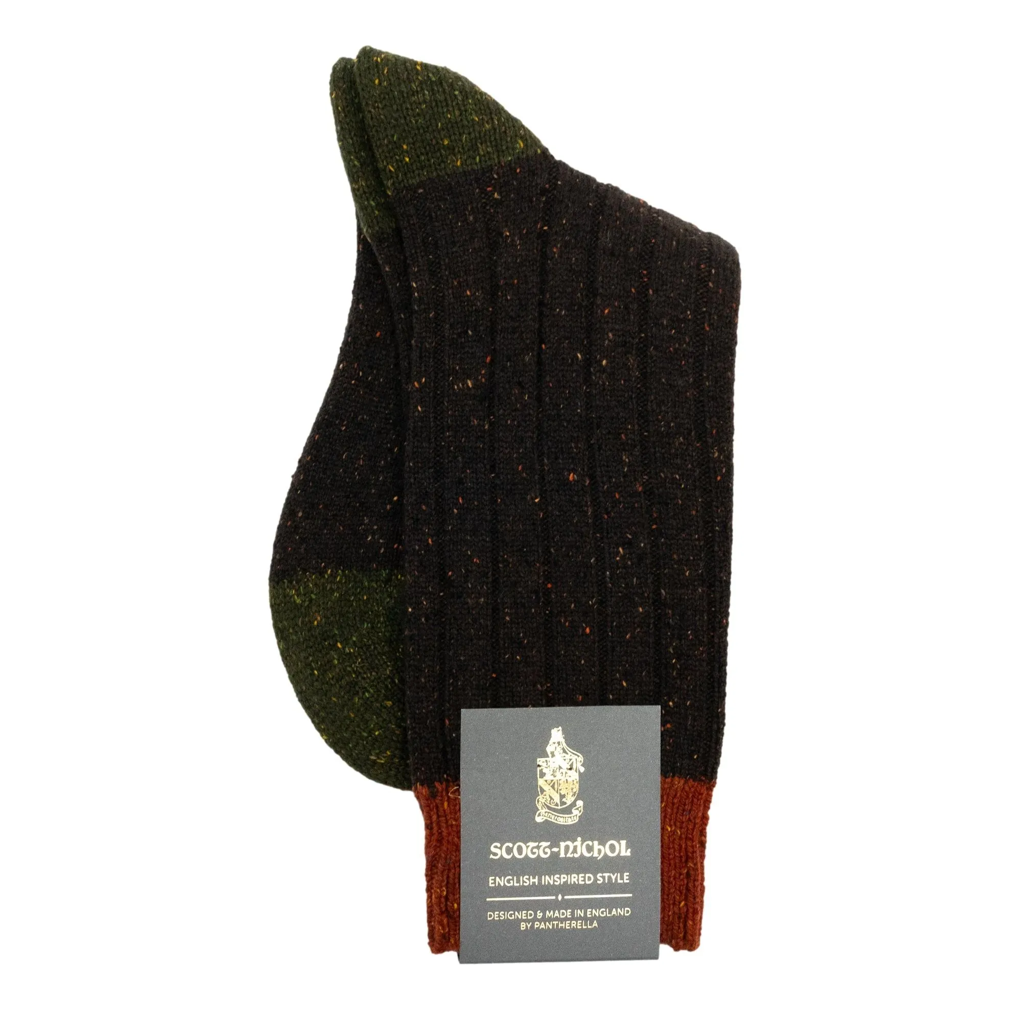 Thornham 6 x 2 Ribbed Heavy Wool Socks sold by The Andover Shop product image thumbnail 5