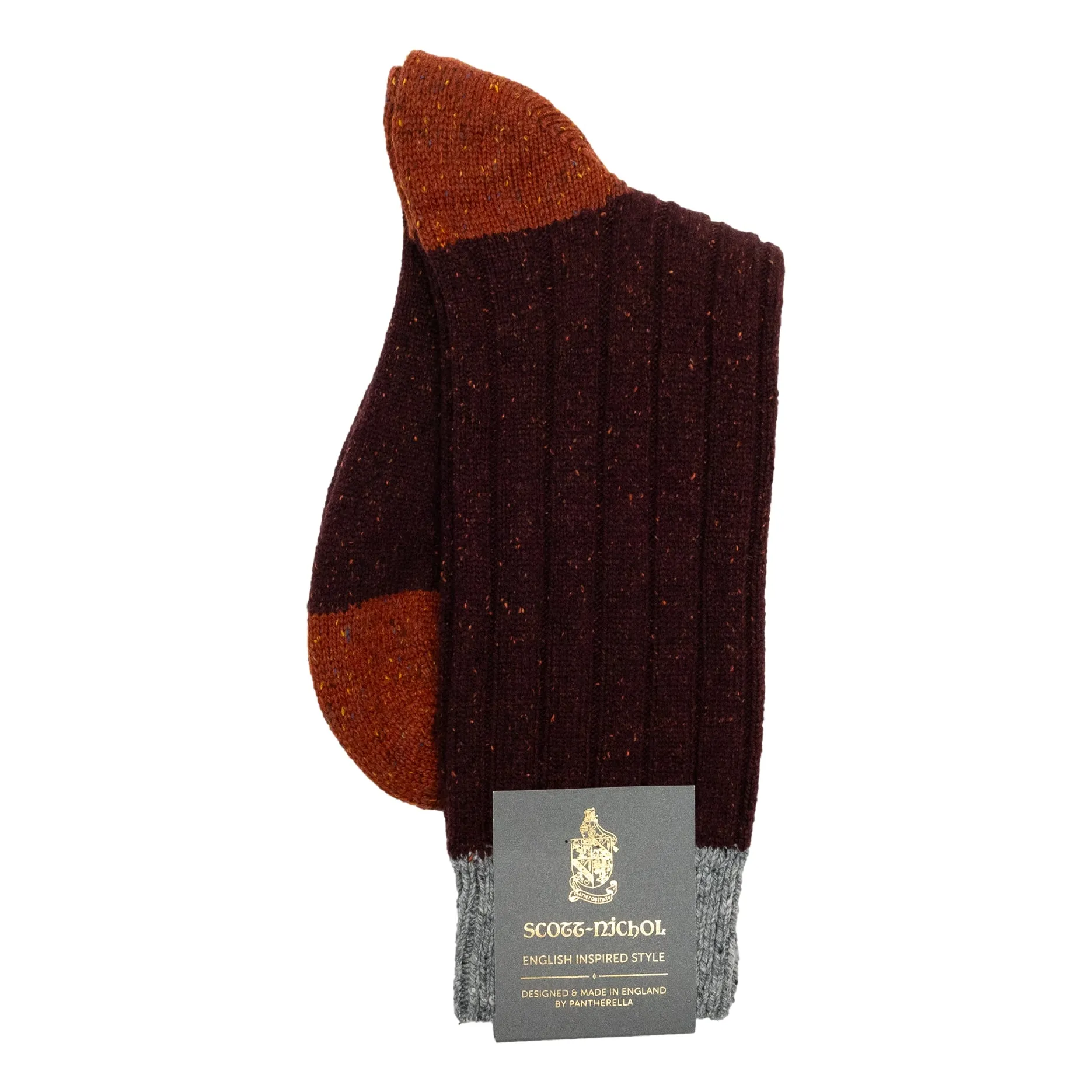 Thornham 6 x 2 Ribbed Heavy Wool Socks sold by The Andover Shop