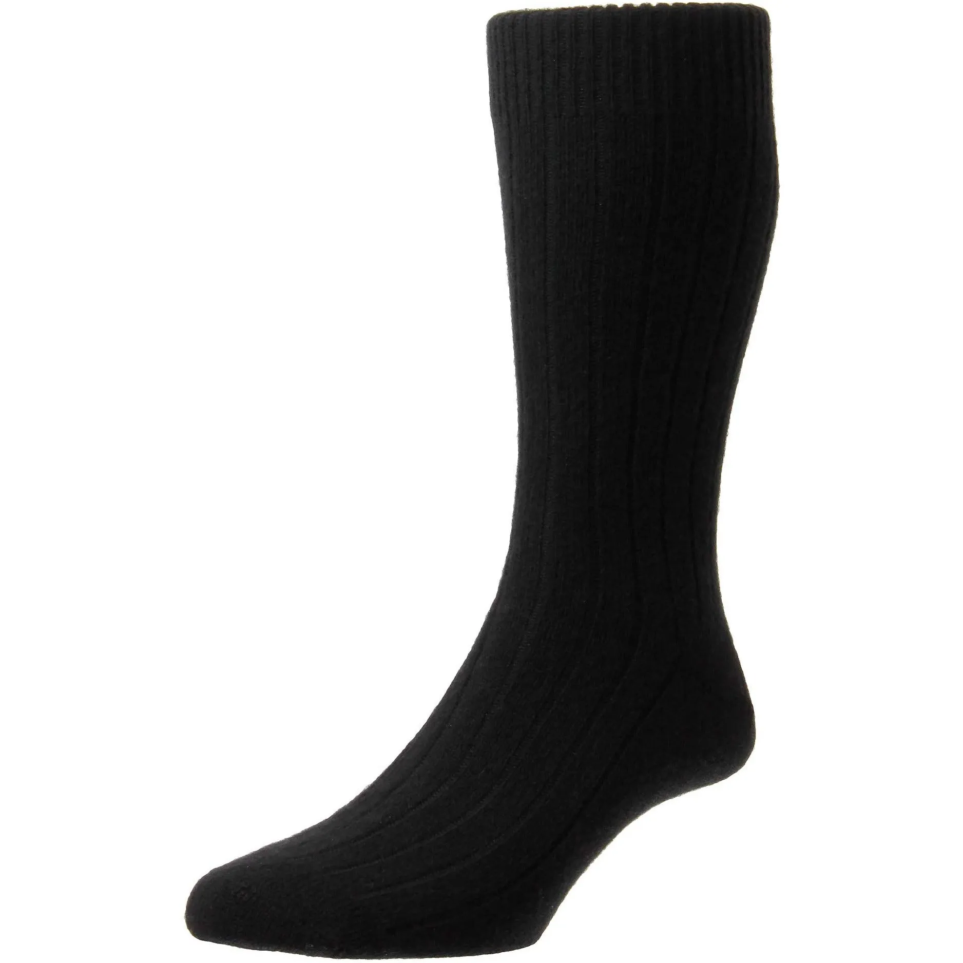 Waddington 5x1 Rib Cashmere Dress Socks sold by The Andover Shop product image thumbnail 4