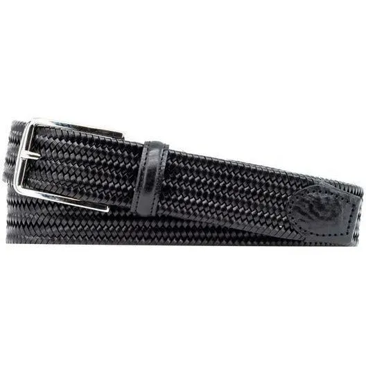 Braided Leather Stretch Belt sold by The Andover Shop