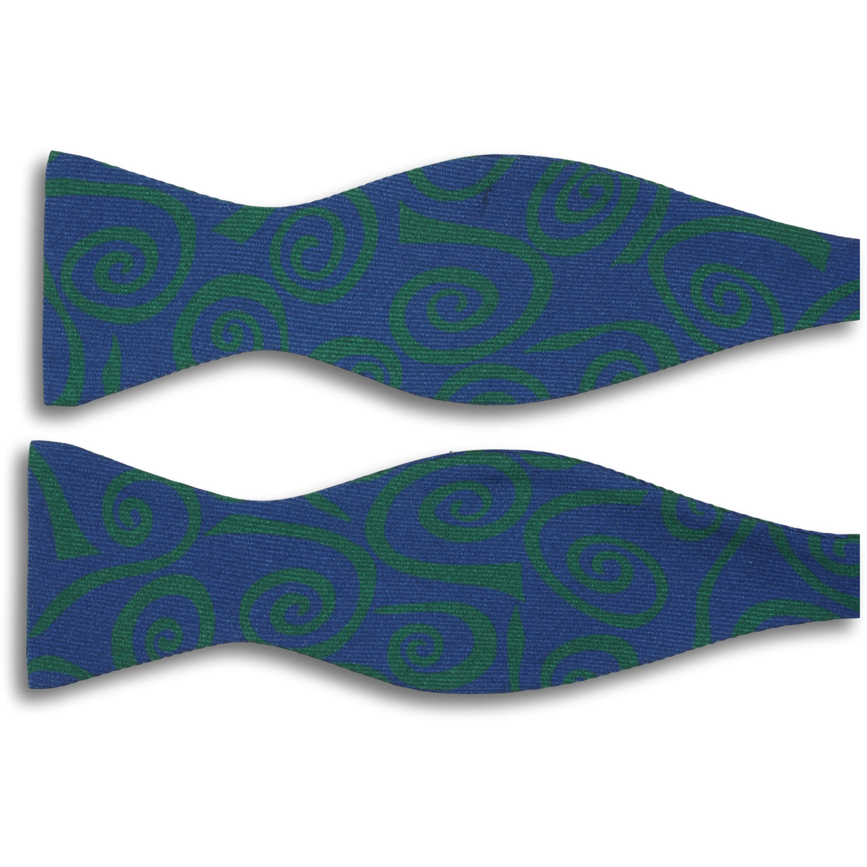 Swirl Patterned Silk Butterfly Bow sold by The Andover Shop product image thumbnail 2