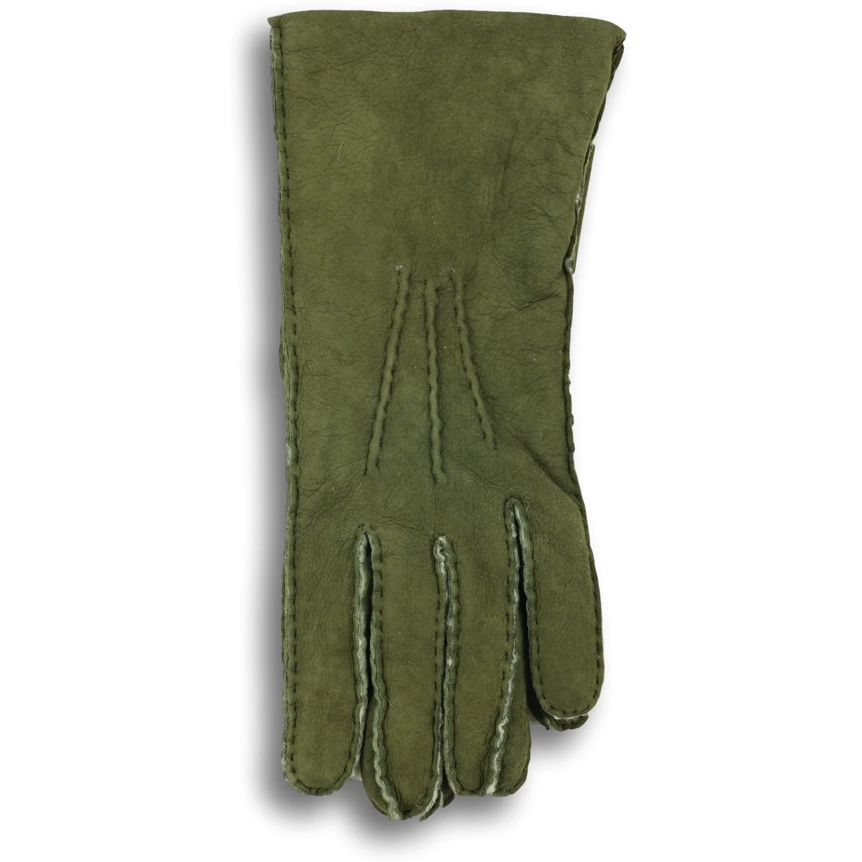 Ladies Handsewn Shearling Gloves sold by The Andover Shop product image thumbnail 4