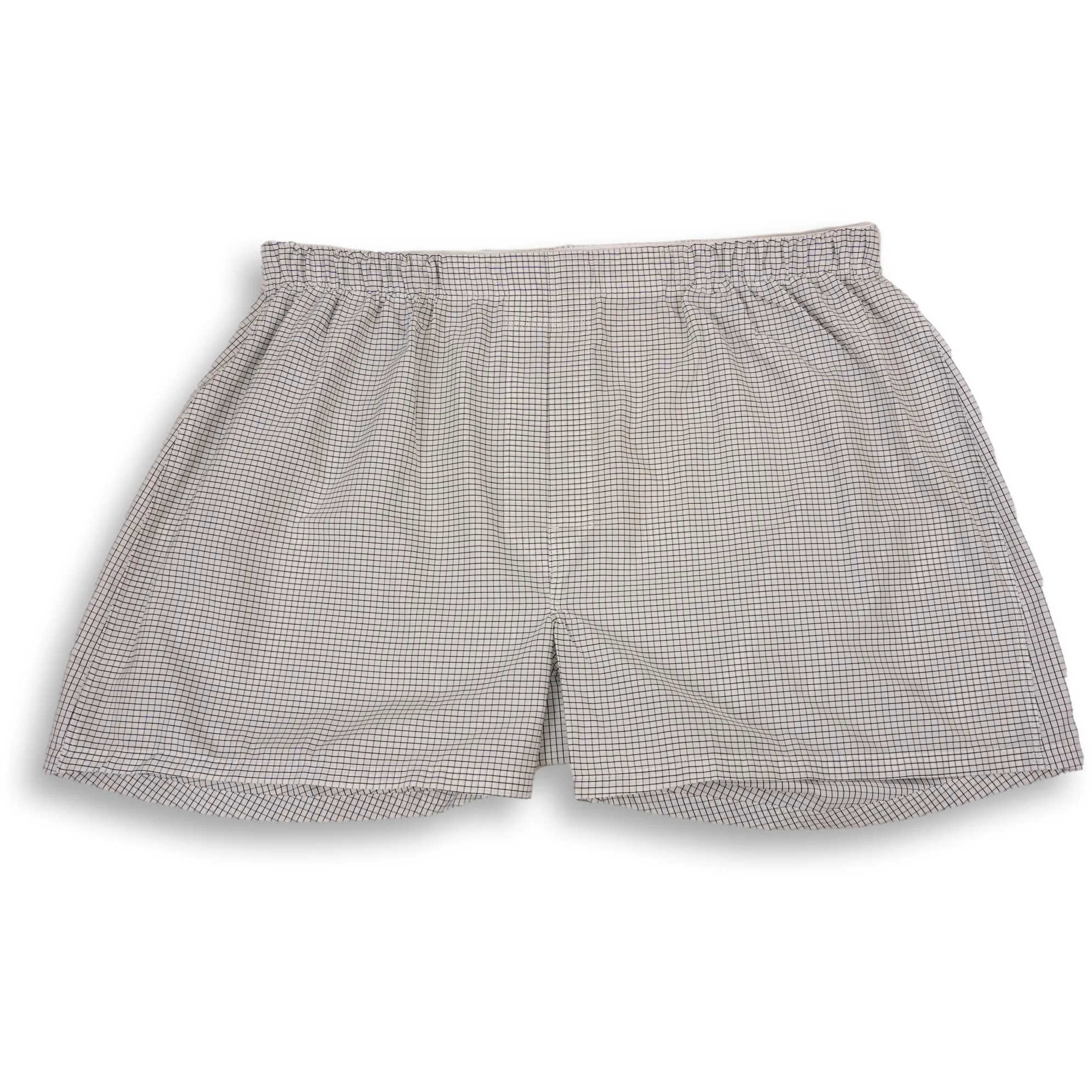 Black Graph Check Boxer Short sold by The Andover Shop