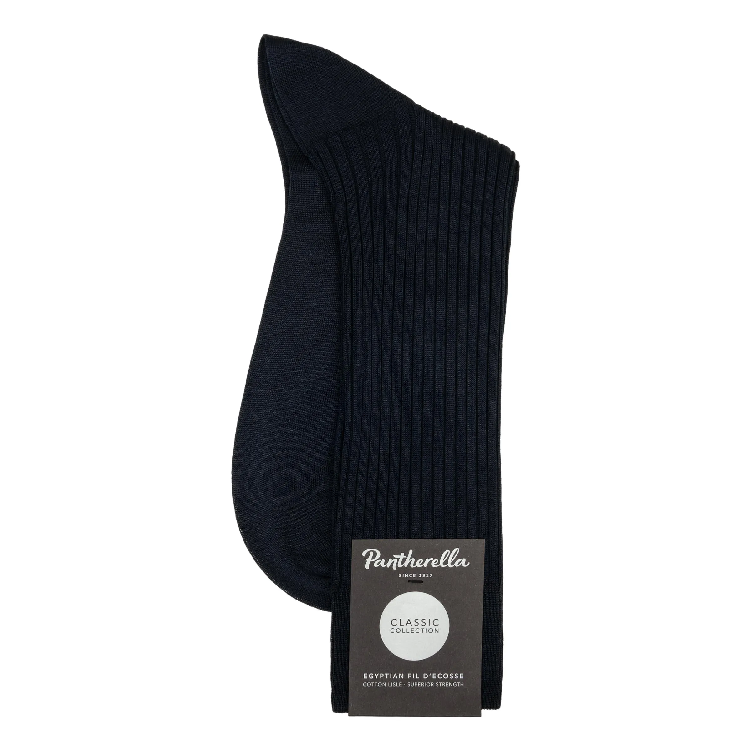 Danvers 5x3 Rib Cotton Lisle Dress Socks sold by The Andover Shop