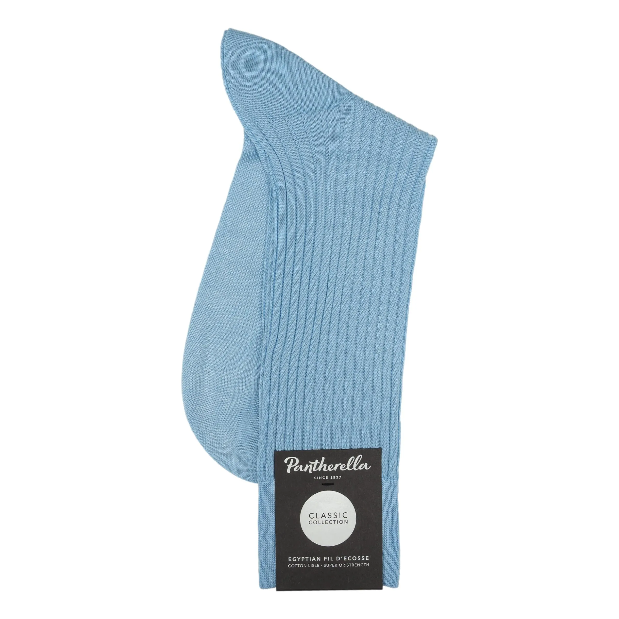 Danvers 5x3 Rib Cotton Lisle Dress Socks sold by The Andover Shop product image thumbnail 4