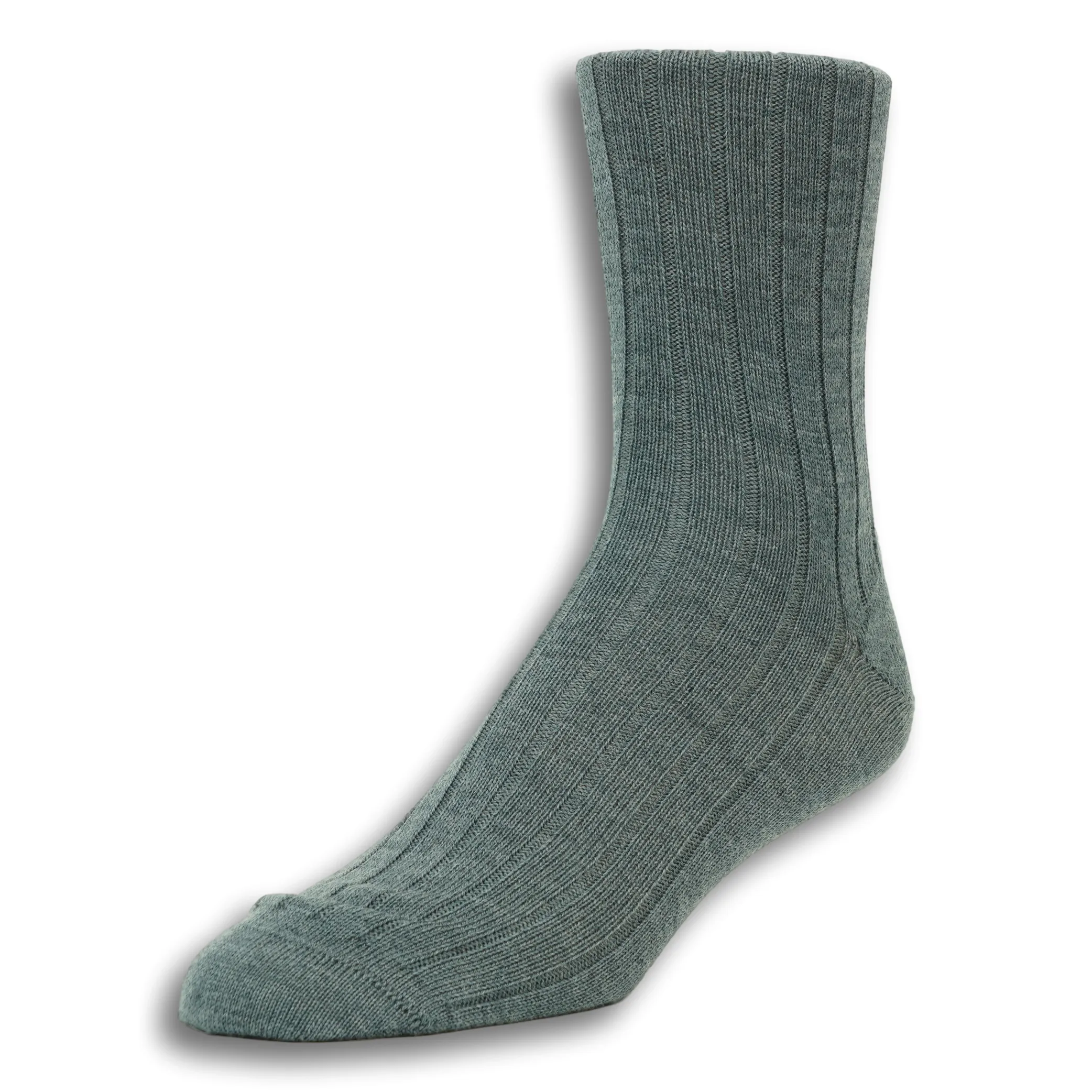 Mid-calf Ribbed Wool Dress Socks sold by The Andover Shop product image thumbnail 4