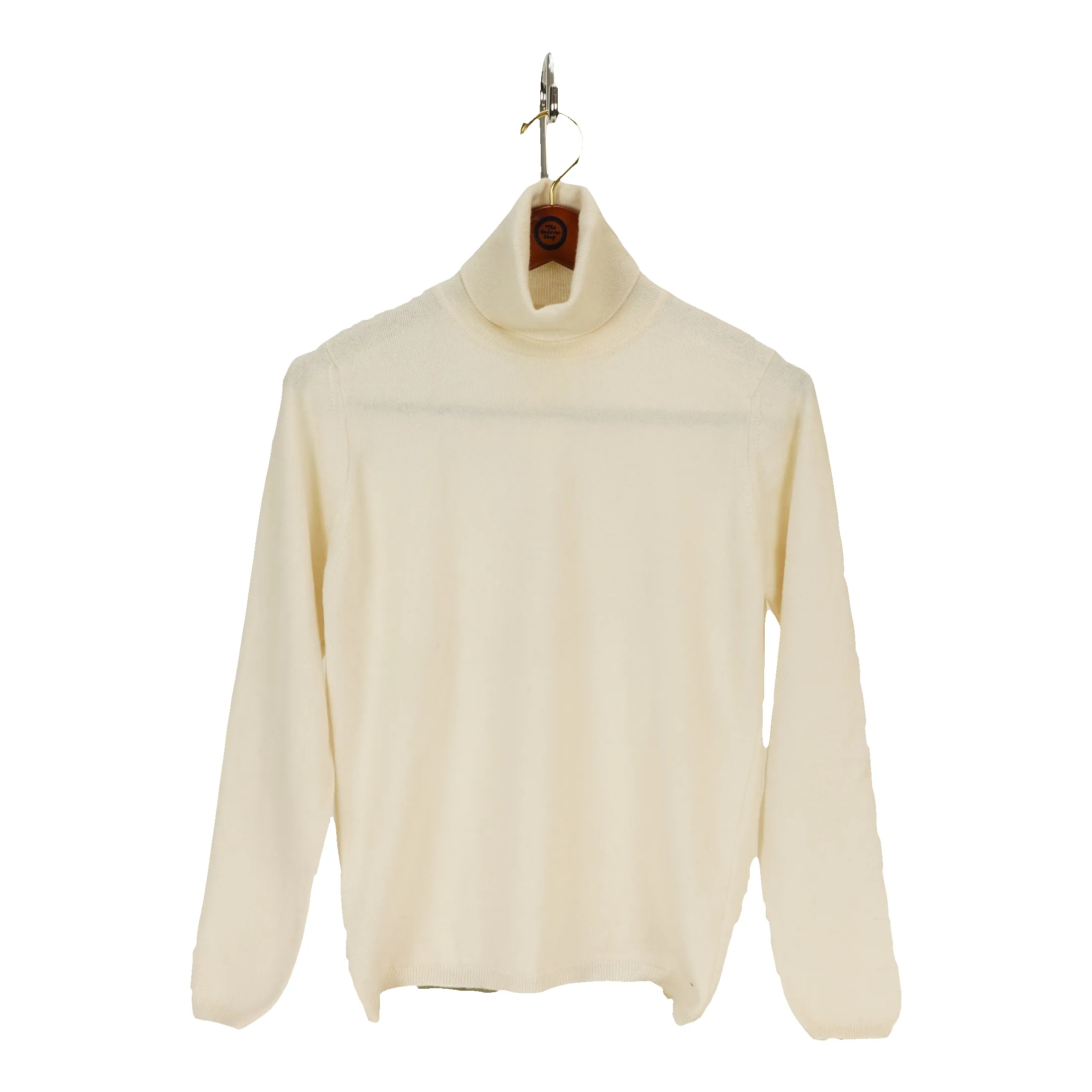 Charlotte Roll Collar Cashmere Sweater sold by The Andover Shop product image thumbnail 3