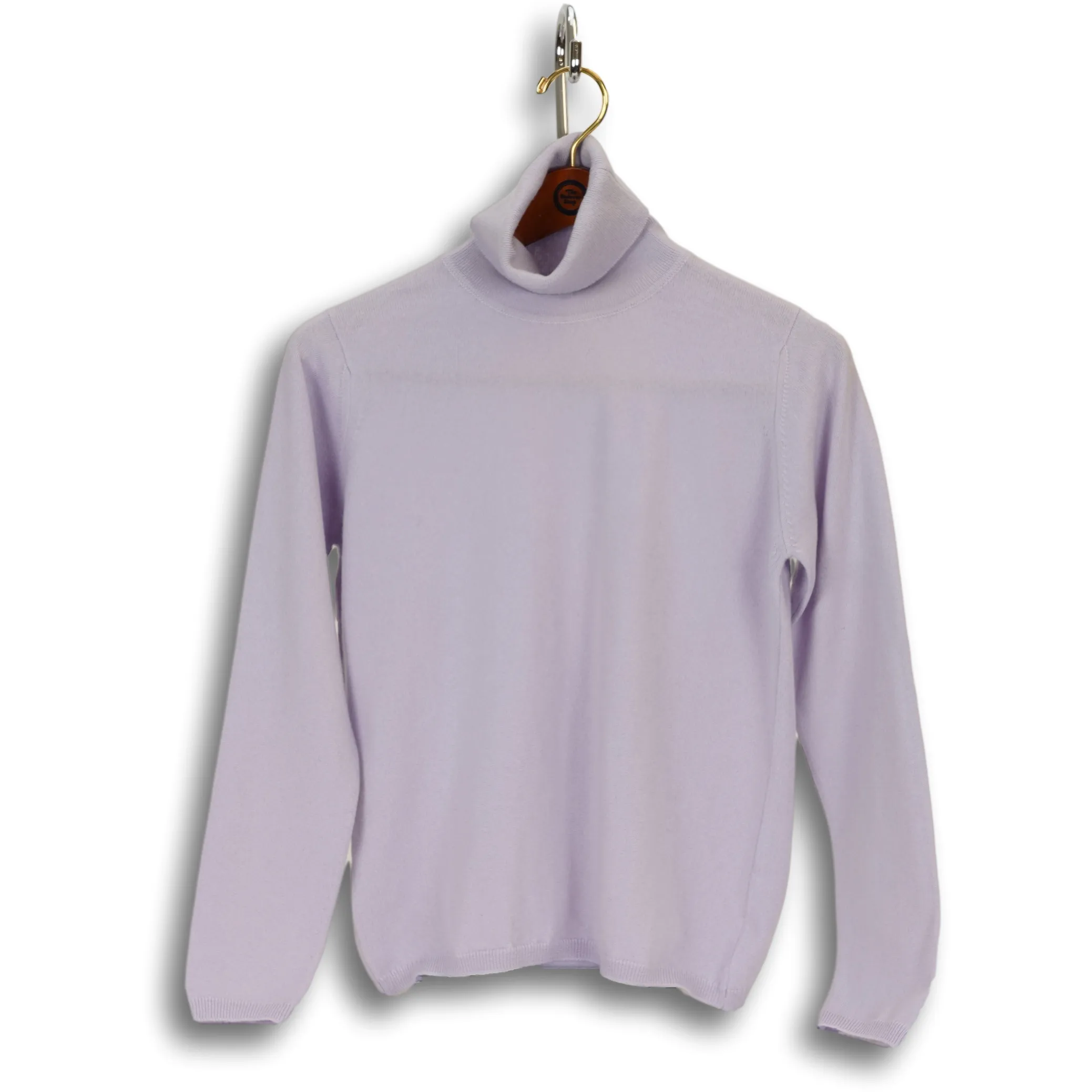 Charlotte Roll Collar Cashmere Sweater sold by The Andover Shop product image thumbnail 5