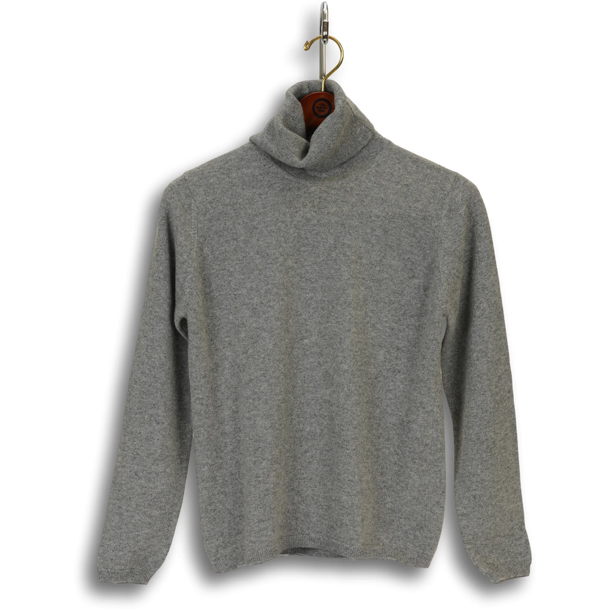 Charlotte Roll Collar Cashmere Sweater sold by The Andover Shop