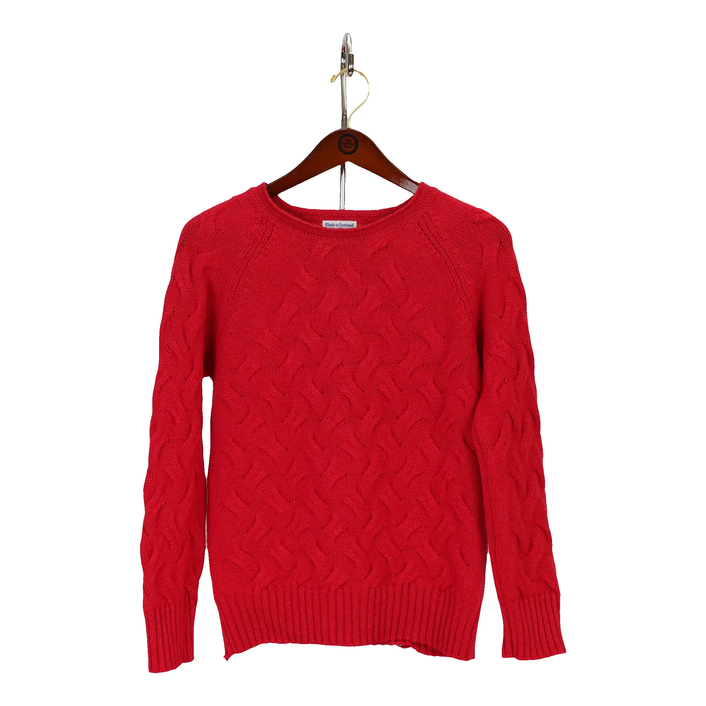 Adalyn Cable Crew Sweater sold by The Andover Shop product image thumbnail 2