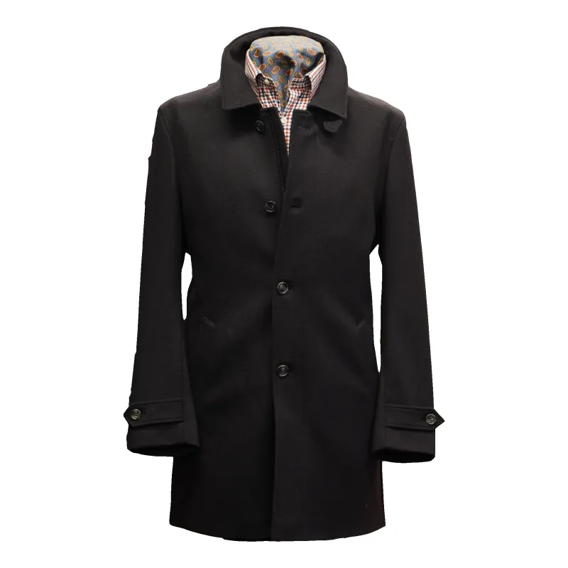 Loden Cloth Ulando Car Coat sold by The Andover Shop