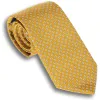 Silver Color Filled Circle Silk Tie sold by The Andover Shop