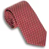 Silver Color Filled Circle Silk Tie sold by The Andover Shop