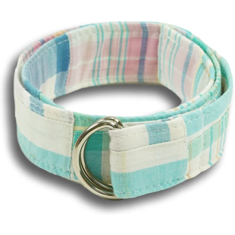 Light Blue Madras Belt sold by The Andover Shop