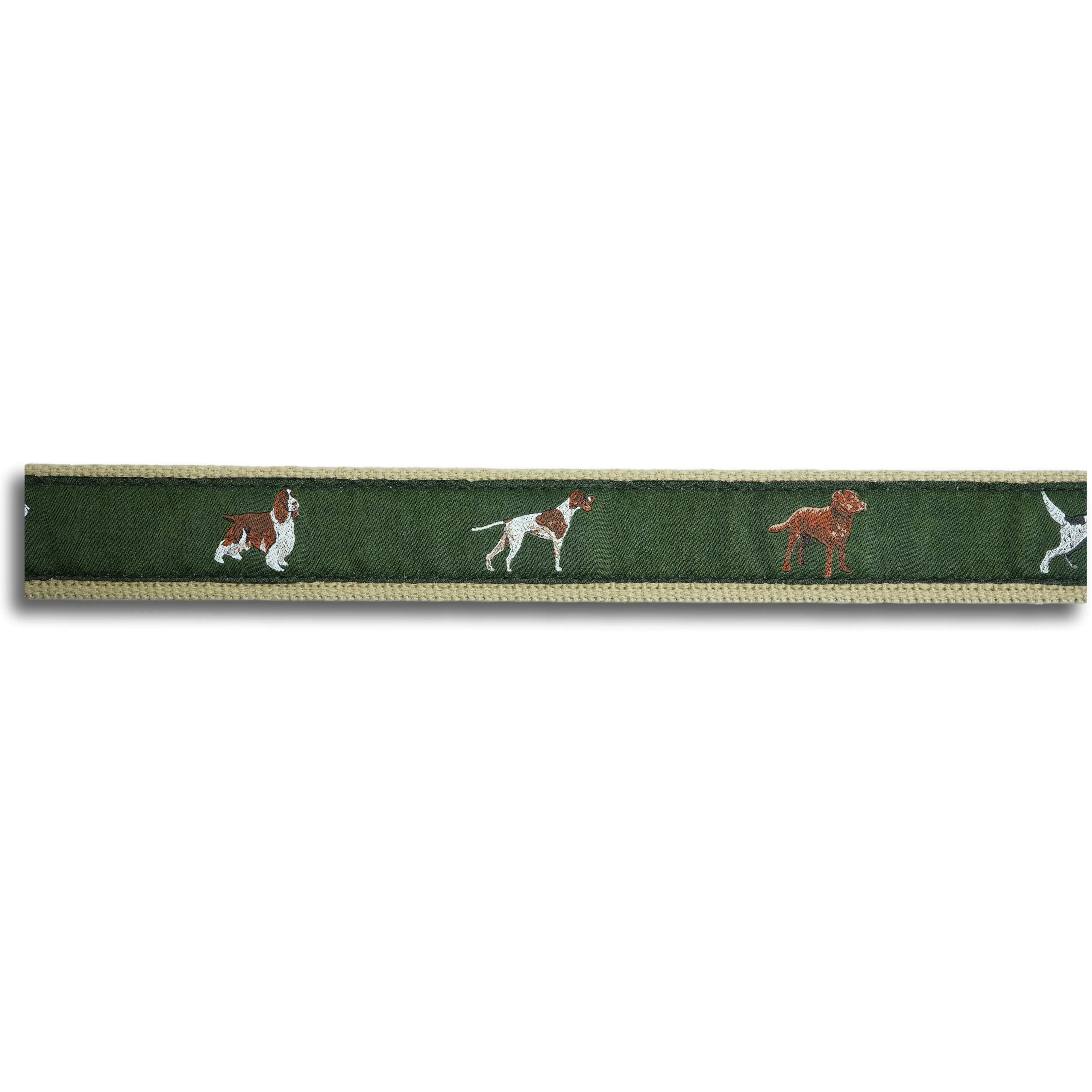 Sporting Dogs Leather Tab Belt sold by The Andover Shop product image thumbnail 3