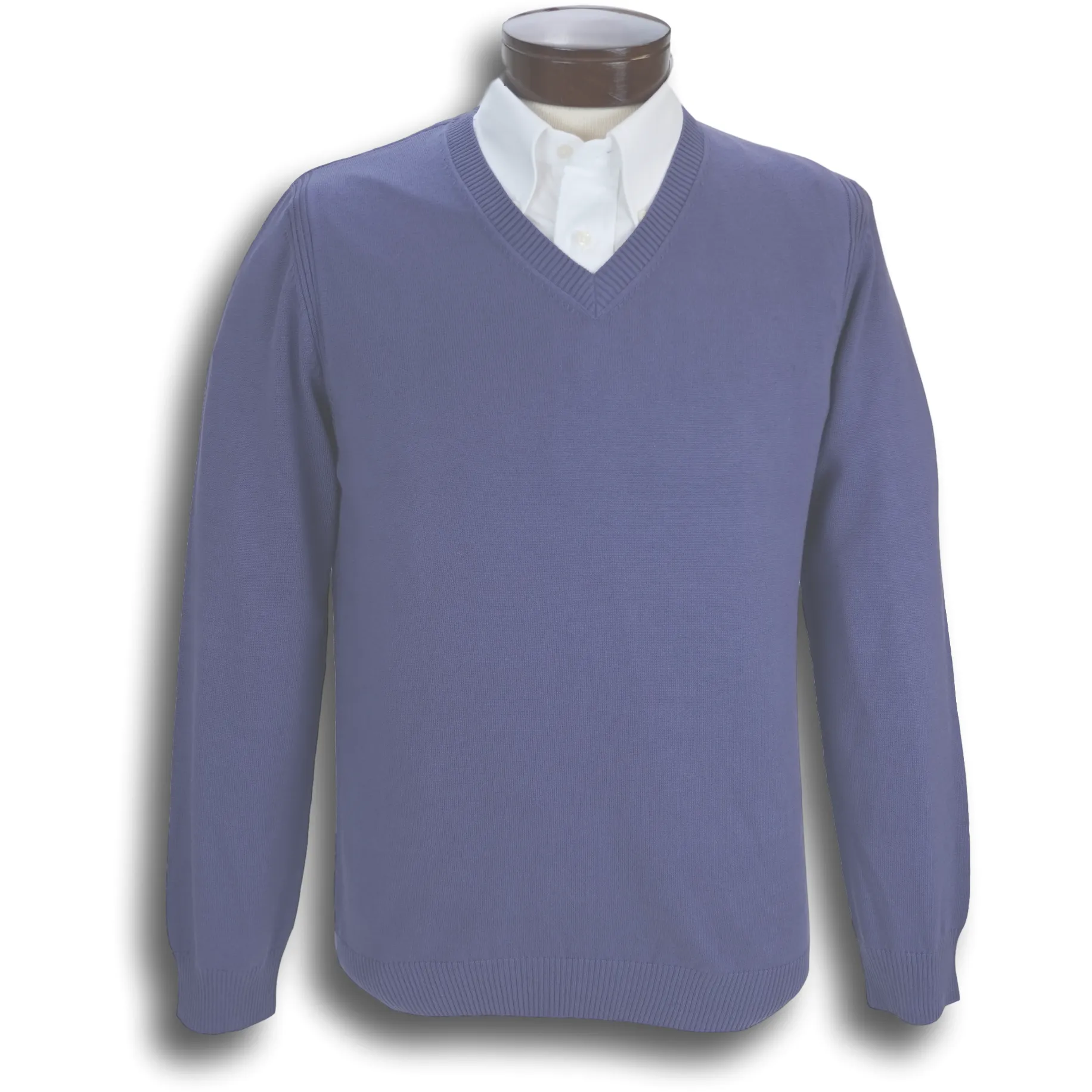V-Neck Stitch Sweater sold by The Andover Shop product image thumbnail 3