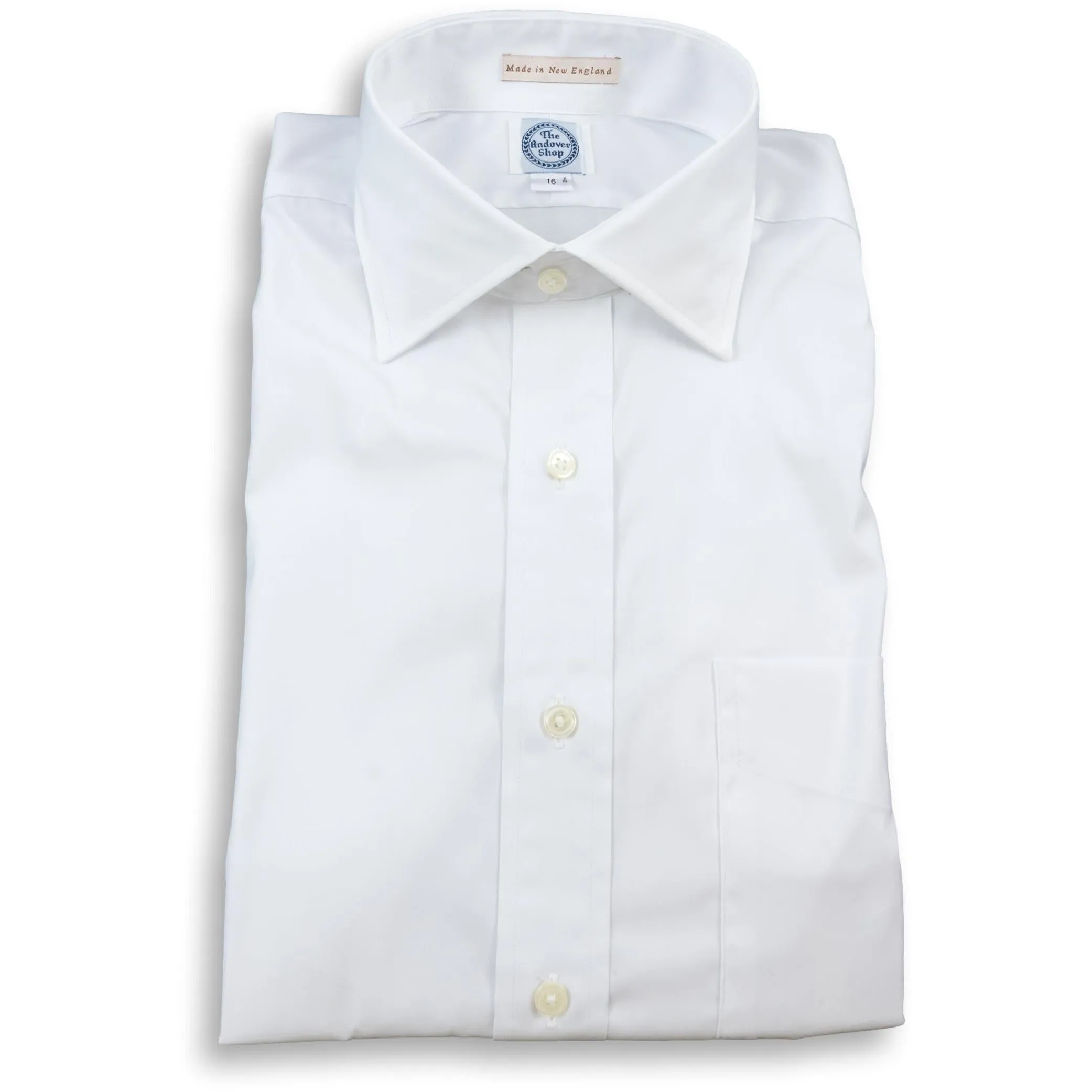 Pinpoint Oxford Spread Collar Shirt sold by The Andover Shop