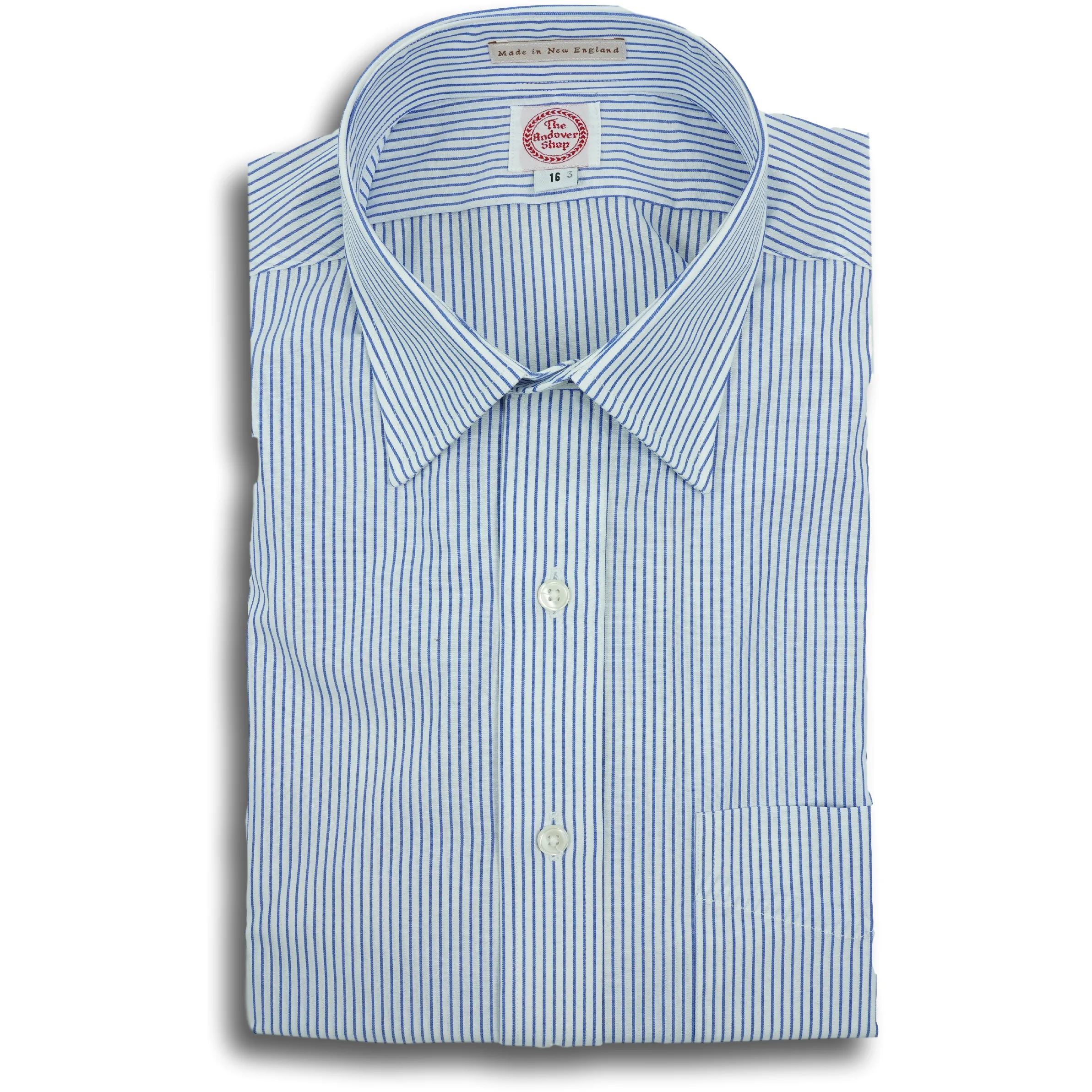 Blue Striped Dress Shirt sold by The Andover Shop