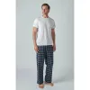 Men’s Brushed Cotton Flannel Pyjama Bottoms sold by The Andover Shop