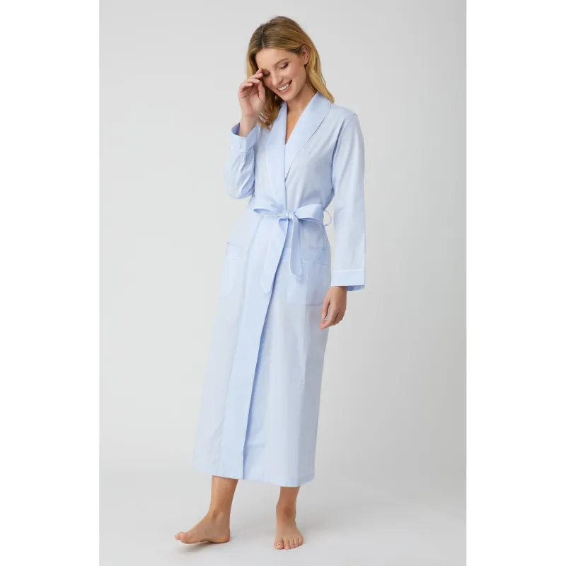 Brushed Cotton Flannel Dressing Gown sold by The Andover Shop