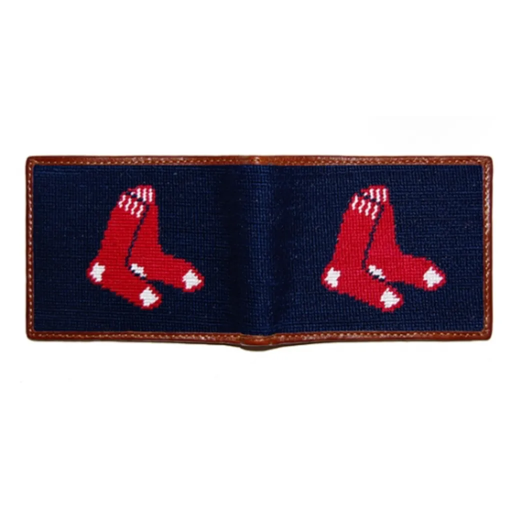 Red Sox Needlepoint Bi-Fold Wallet sold by The Andover Shop product image thumbnail 2