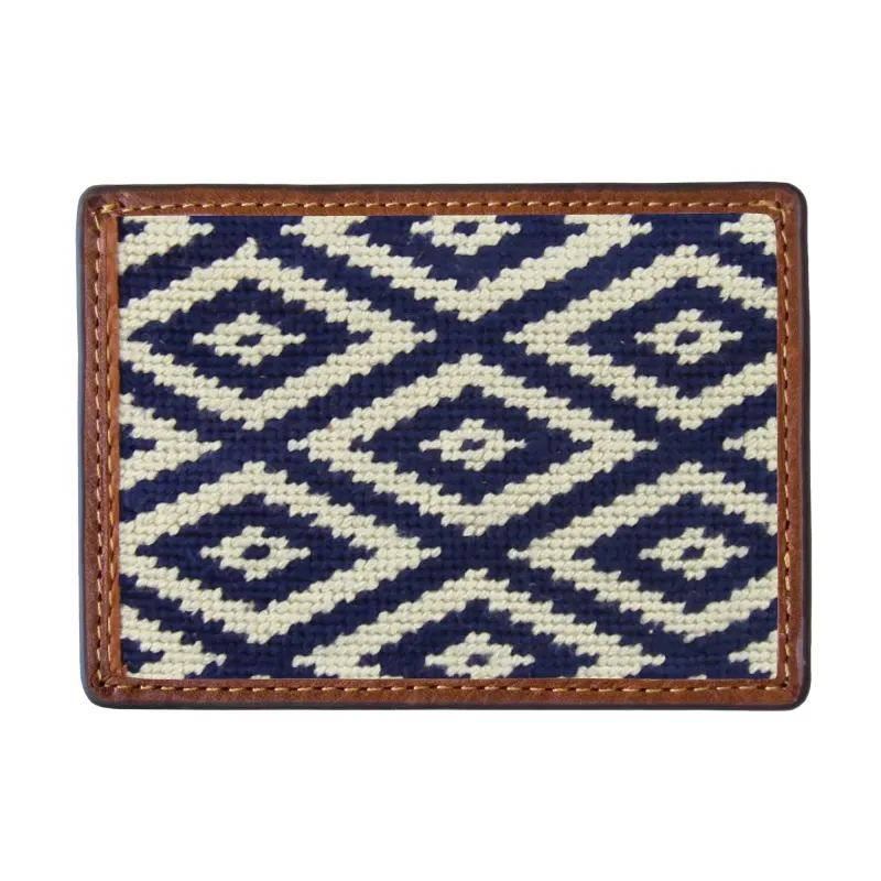 Gaucho Mini Needlepoint Card Wallet sold by The Andover Shop