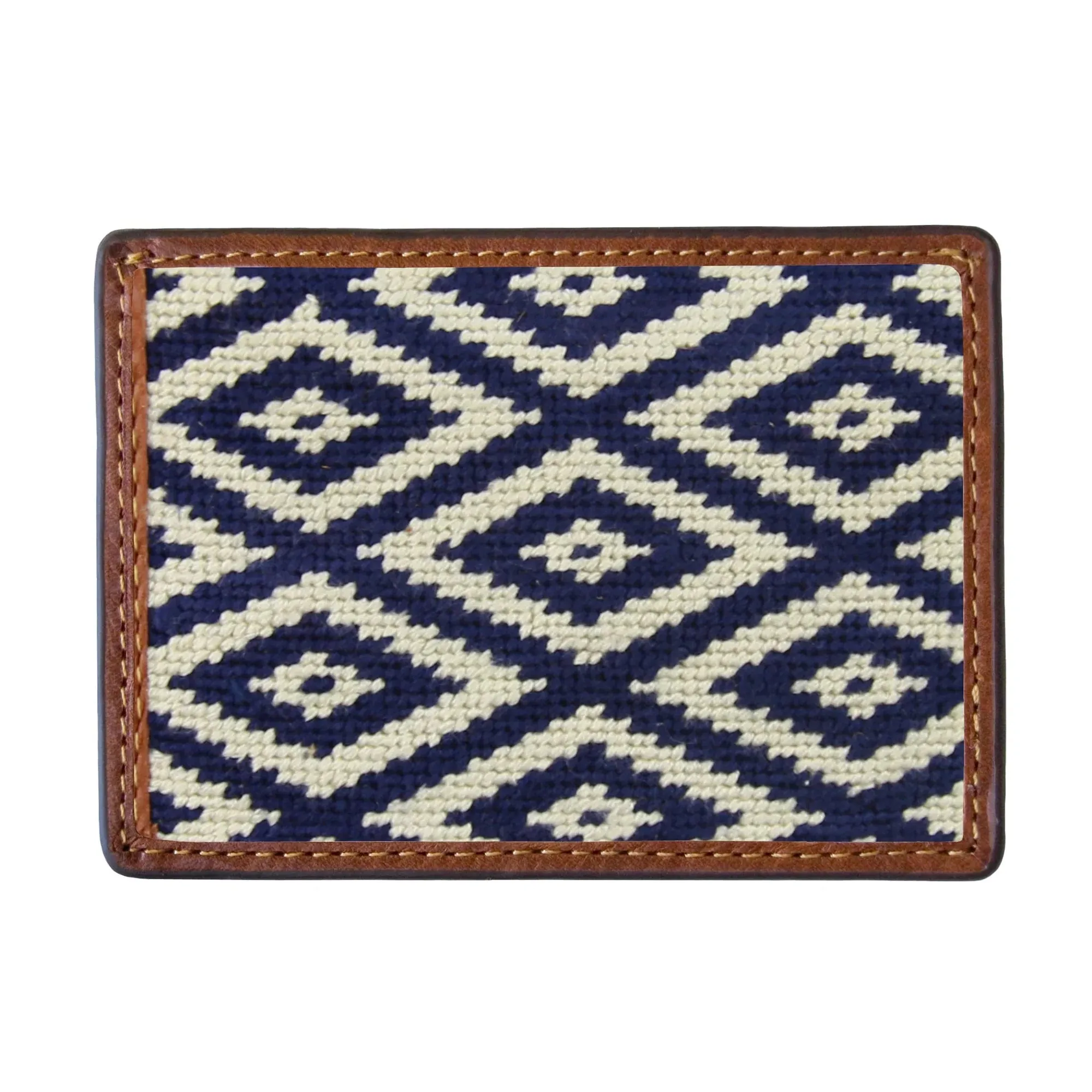 Gaucho Mini Needlepoint Card Wallet sold by The Andover Shop