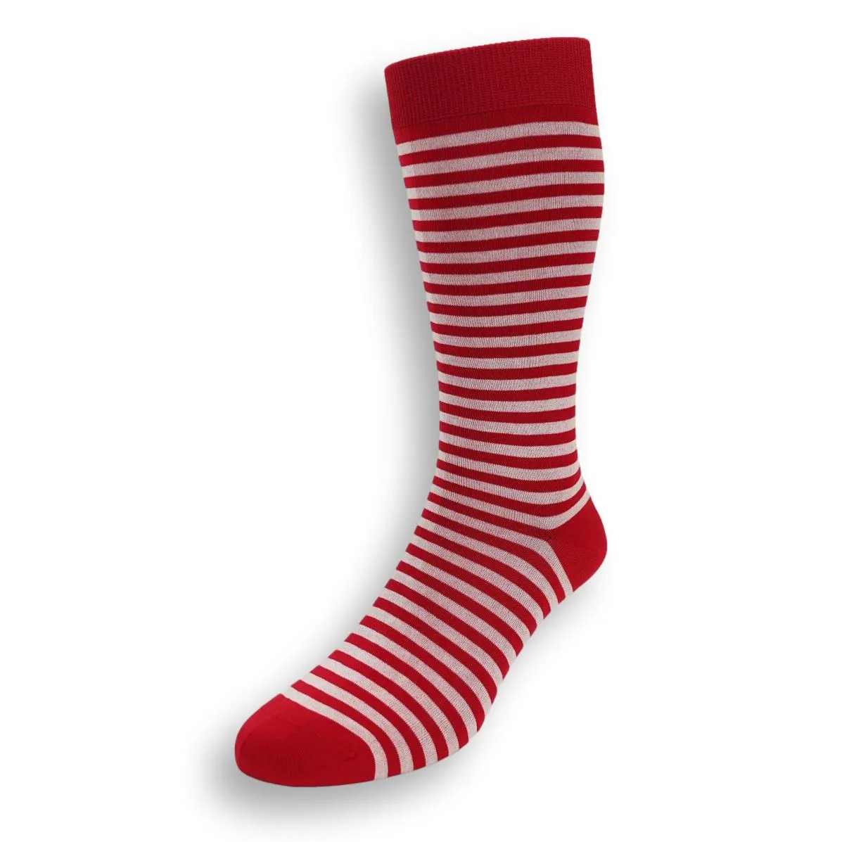 Mid-Calf Striped Cotton Dress Sock sold by The Andover Shop product image thumbnail 3