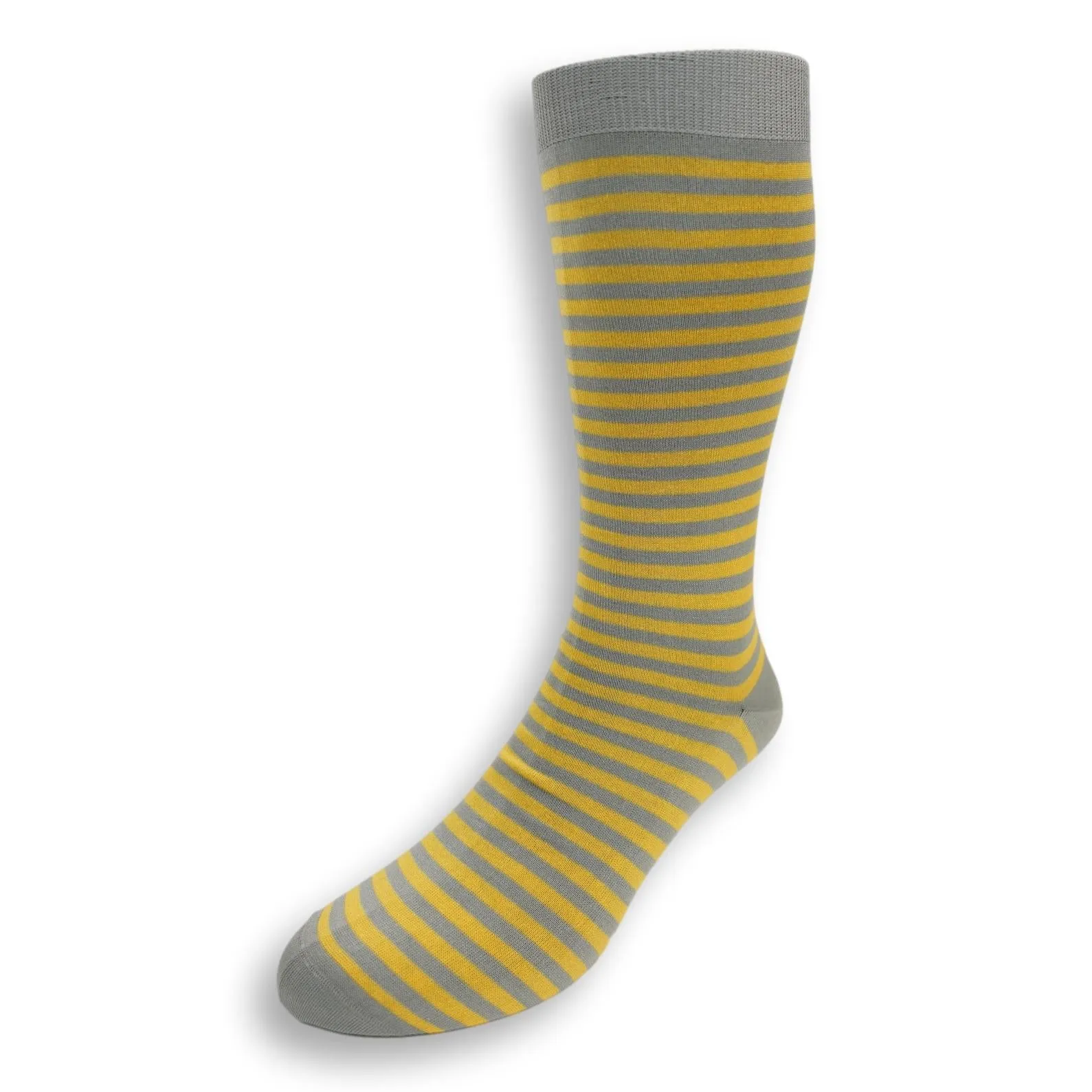 Mid-Calf Striped Cotton Dress Sock sold by The Andover Shop product image thumbnail 2