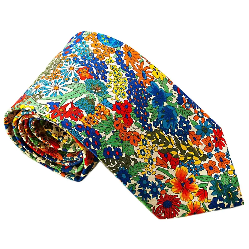 Covent Garden Cotton Tie made by The Andover Shop