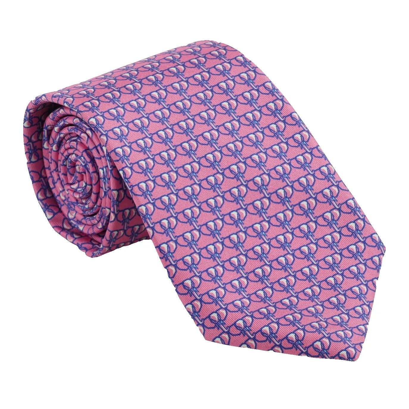 Pink Silk Elephant Tie sold by The Andover Shop