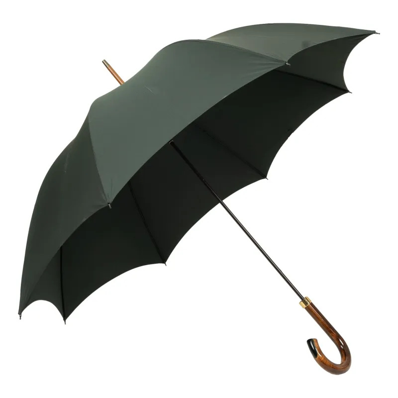 GT18 Horn Inset Handle Fox Umbrella sold by The Andover Shop