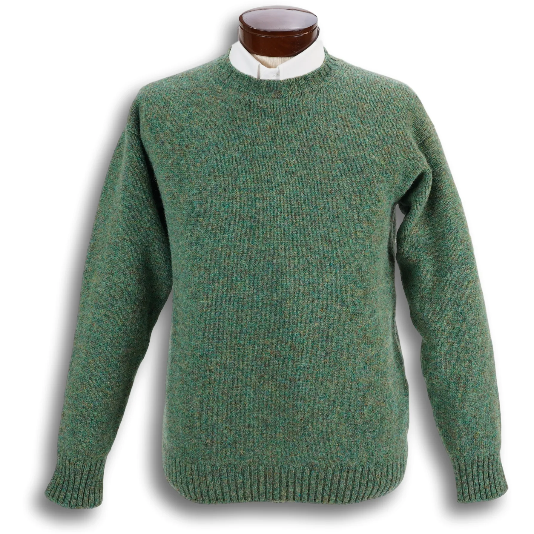 Shetland Crew Neck Sweater sold by The Andover Shop