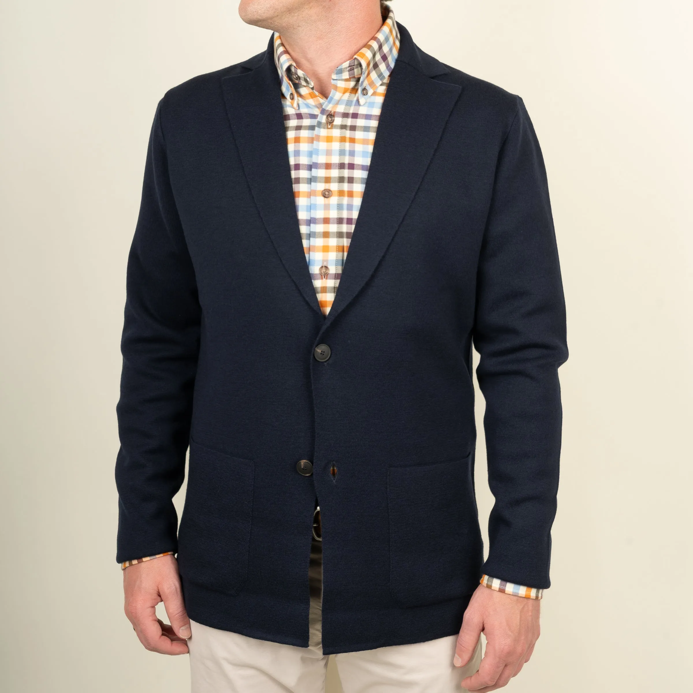 Extrafine Merino Wool Sweater Sport Coat sold by The Andover Shop