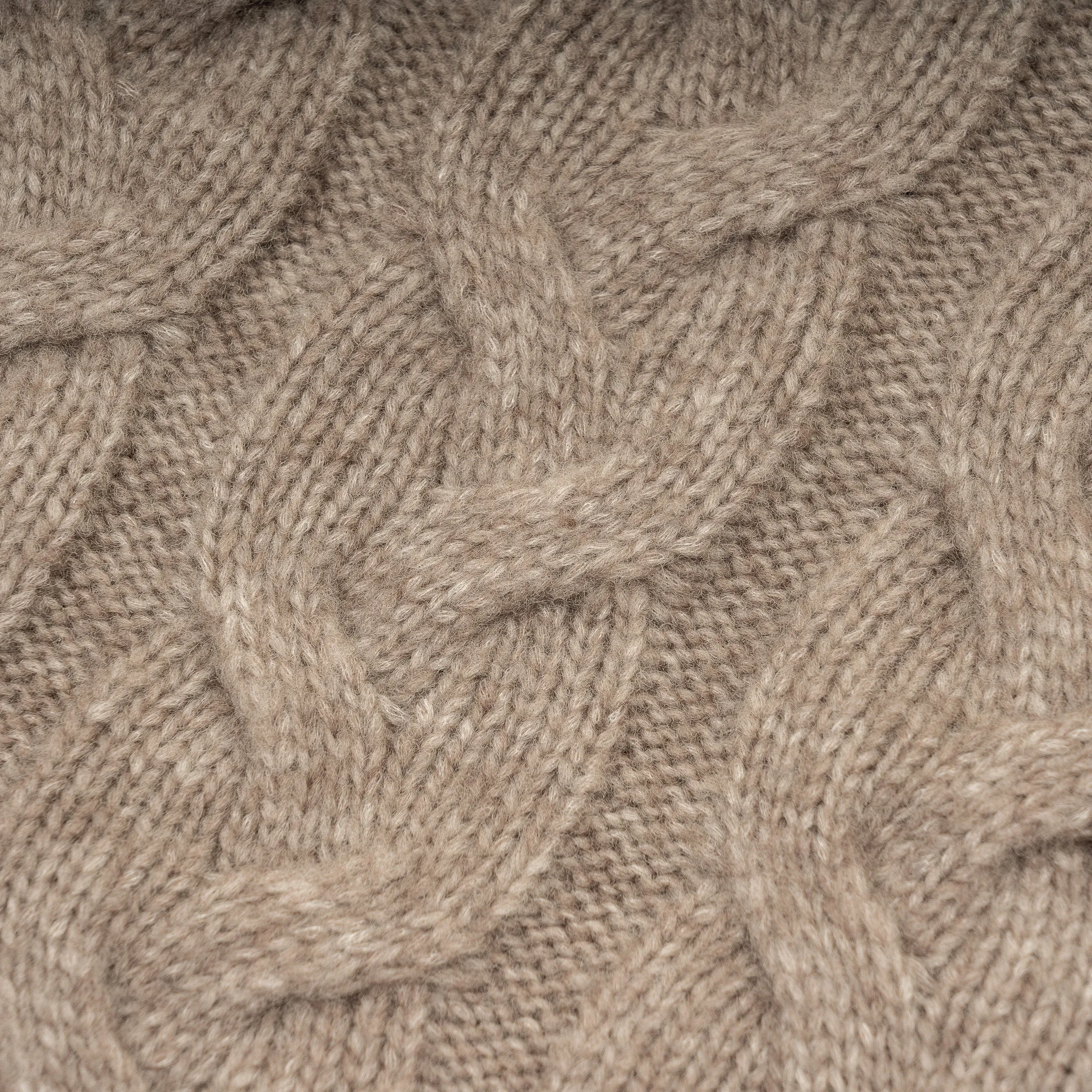 Cable Turtleneck Geelong Wool Sweater sold by The Andover Shop product image thumbnail 2