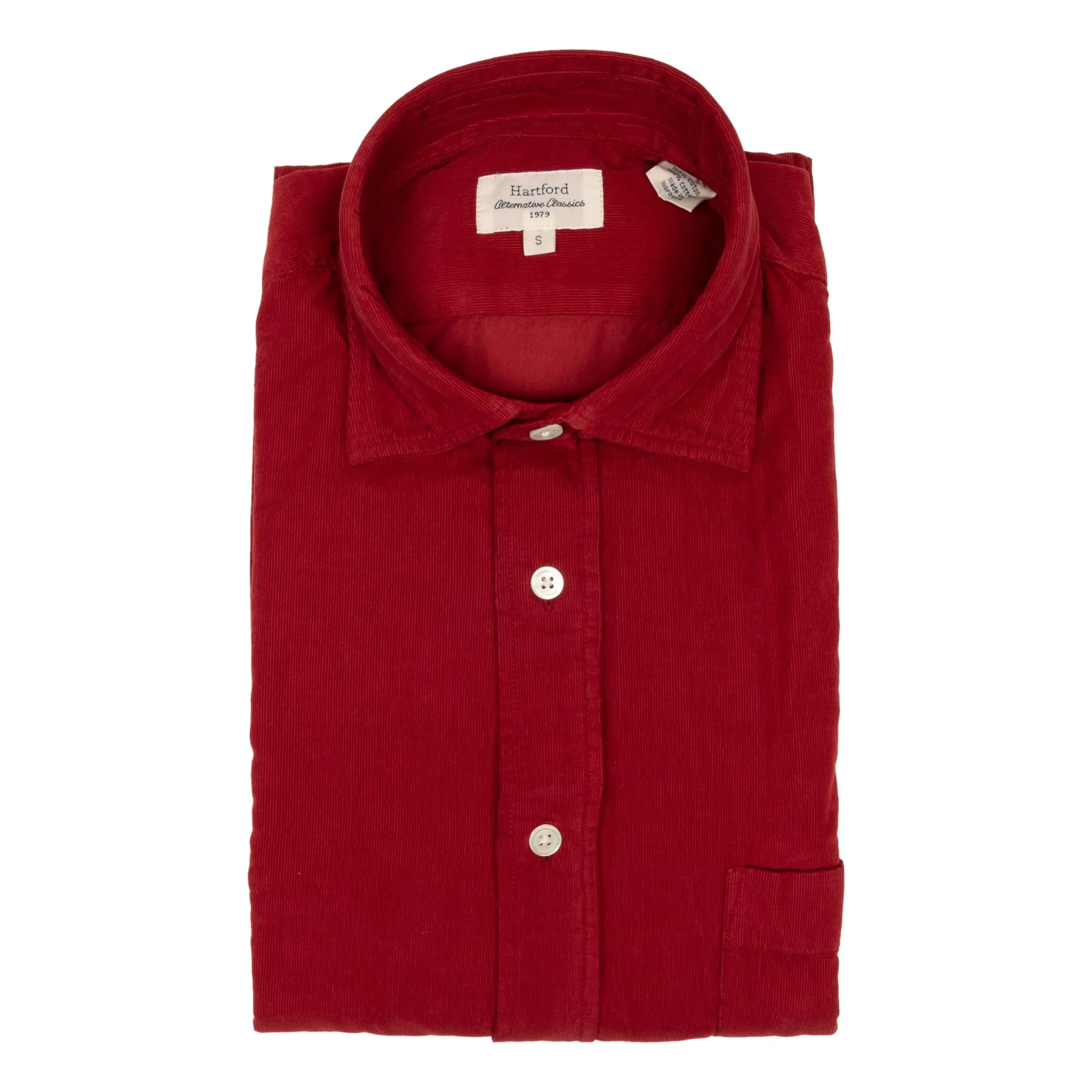 Fine Corduroy Spread Collar Sport Shirt sold by The Andover Shop product image thumbnail 3