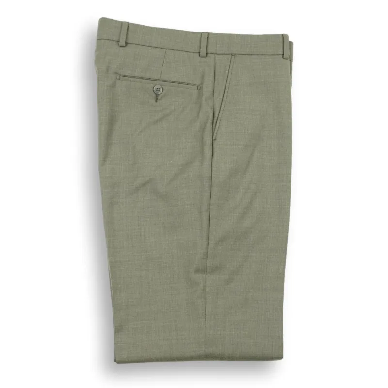 Traditional Fit Plain Front Dress Trouser sold by The Andover Shop