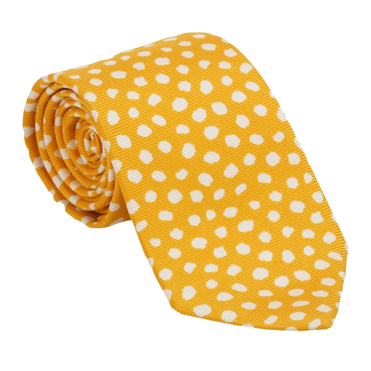 Abstract Dots Silk Tie sold by The Andover Shop product image thumbnail 4
