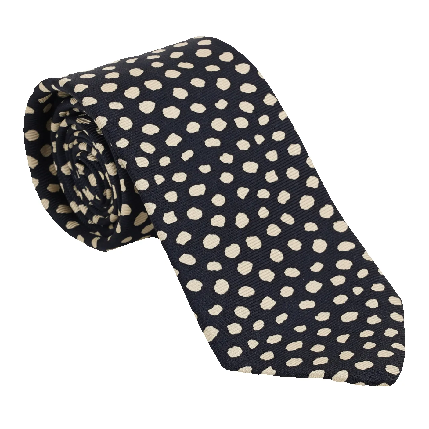 Abstract Dots Silk Tie sold by The Andover Shop product image thumbnail 5