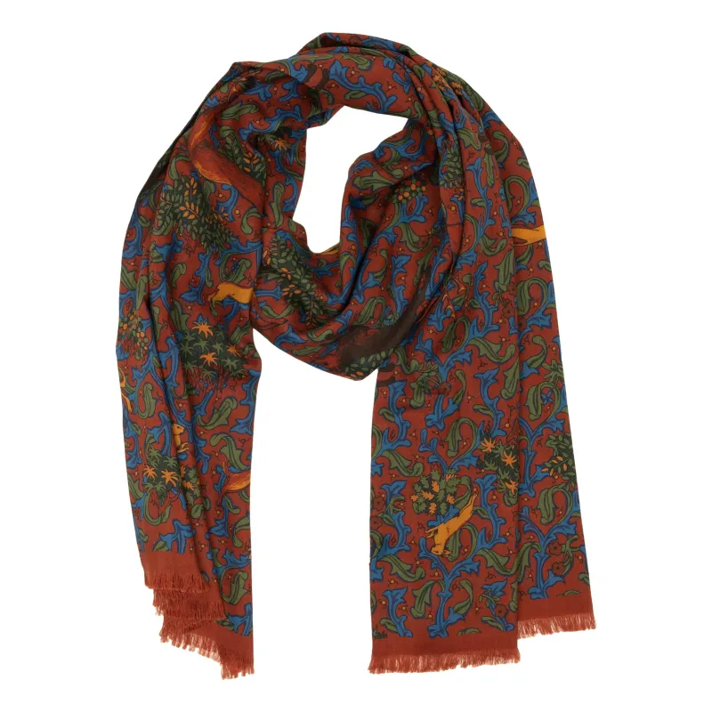 Rabbit and Dog Wool and Silk Blend Scarf sold by The Andover Shop