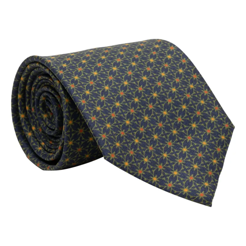 Abstract Star Silk Tie sold by The Andover Shop