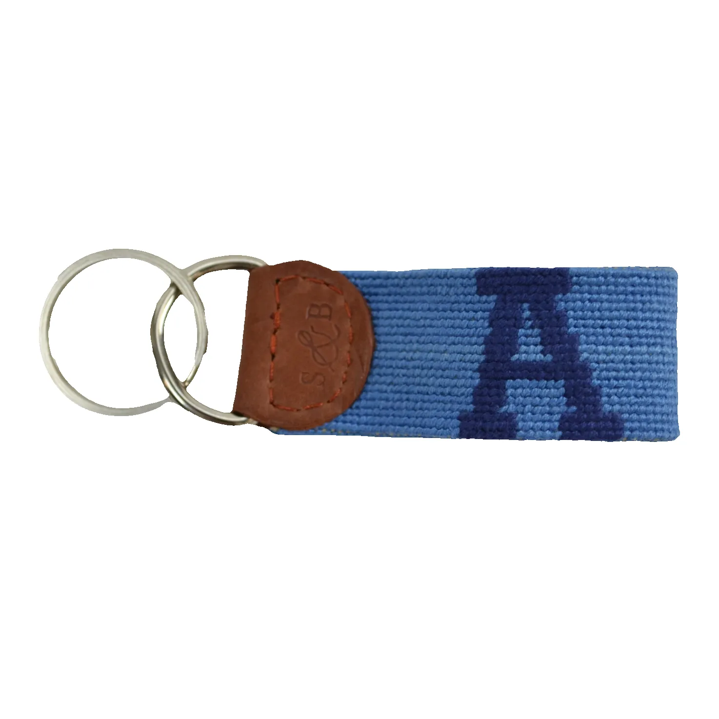 Phillips Andover Needlepoint Key Fob sold by The Andover Shop
